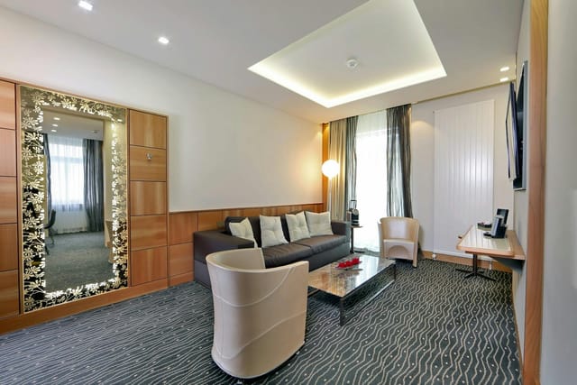 Gotthard Hall executive suite for upscale business meetings and VIP corporate events in Zurich.