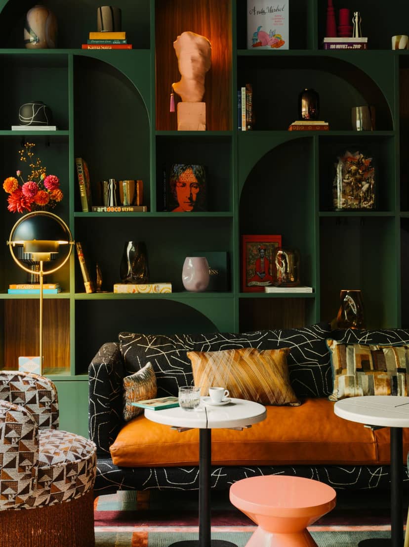 The LivingRoom & Bar at The Home Hotel Zurich: moody, sophisticated lounge for VIP events.