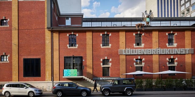 Hauser & Wirth Zurich industrial gallery venue for corporate workshops and evening receptions.