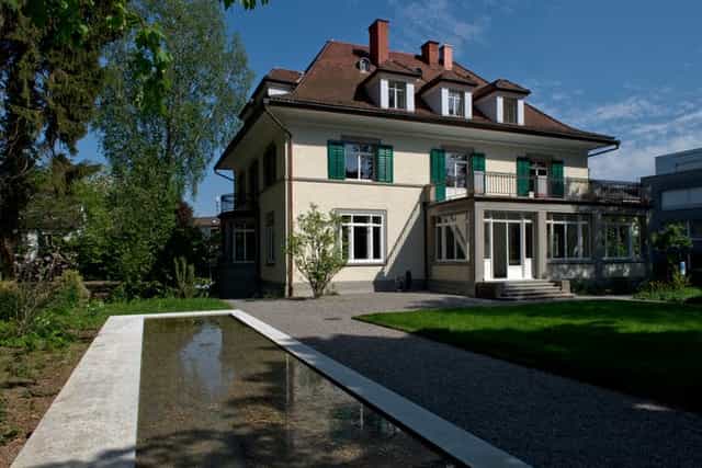 Signau House & Garden boutique hotel veranda for exclusive corporate retreats and executive meetings.