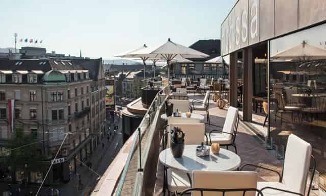 Rooftop restaurant