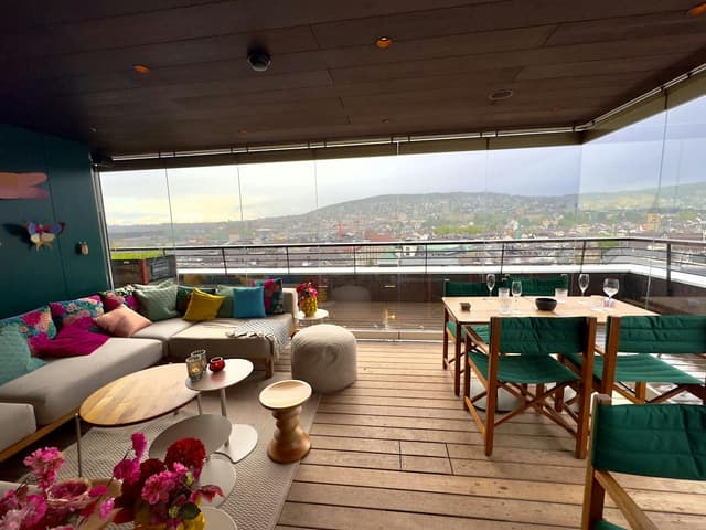 Rooftop restaurant