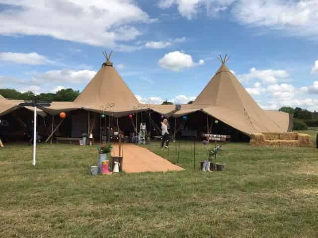 Tipi Wedding Venue