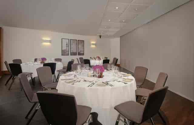 Elegant Terrace Suite at Park Plaza County Hall, perfect for corporate events and dining.