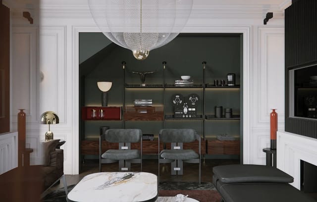 Luxury executive boardroom at A22 Hotel for VIP strategy sessions and corporate meetings.