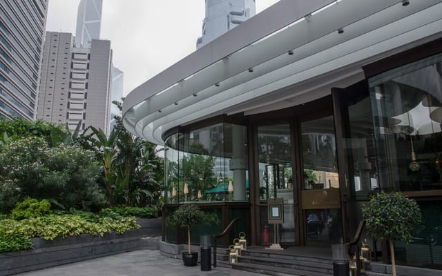 Modern glass venue at The Continental, perfect for upscale cocktail receptions and brand activations.