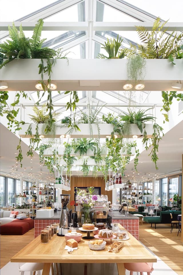 Rooftop restaurant