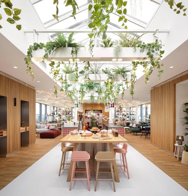 Rooftop restaurant