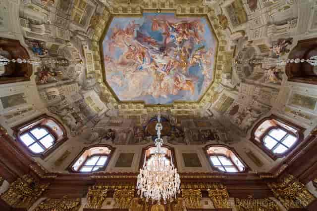 Marble Hall. Belvedere, Vienna ...