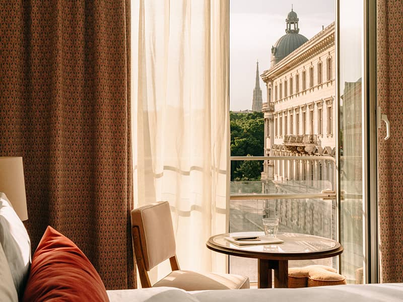 The Apartment at The Hoxton Vienna, premium city view, ideal for VIP events and corporate meetings.