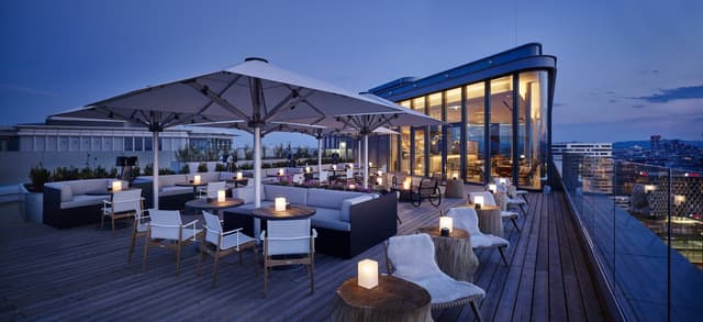 Rooftop bar