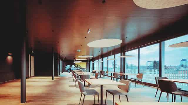 Rooftop bar