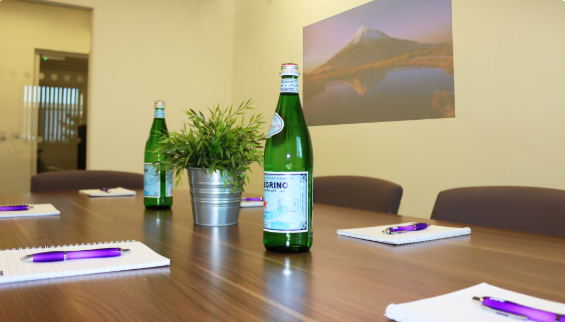 Boardroom meeting room at Trafford Park for corporate events and professional business conferences.