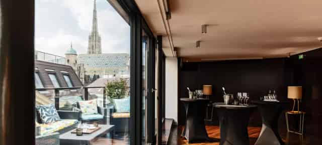 Rooftop event space
