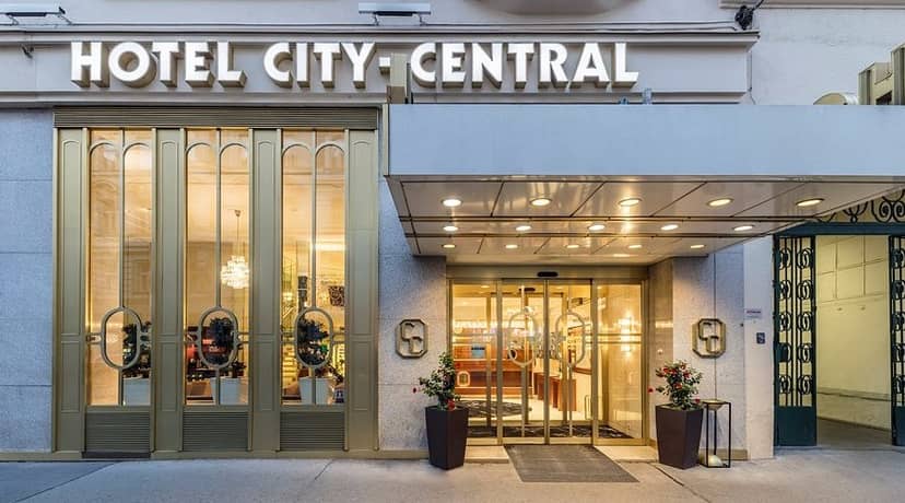 Hotel City Central meeting room entrance for corporate events and professional conferences.