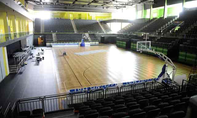 Eventhalle at Multiversum Schwechat: Large-scale trade show and plenary event arena.