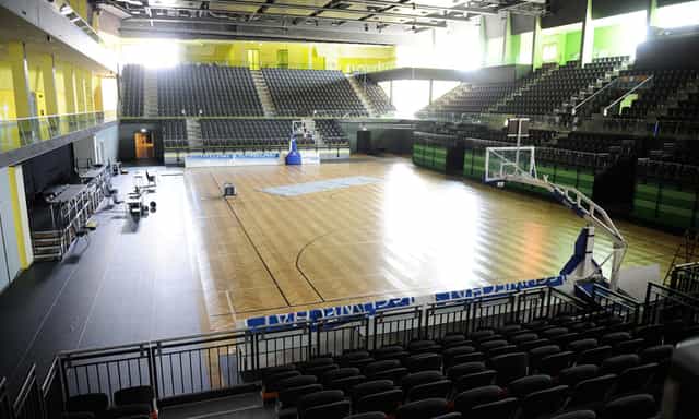 Eventhalle at Multiversum Schwechat: Large-scale trade show and plenary event arena.
