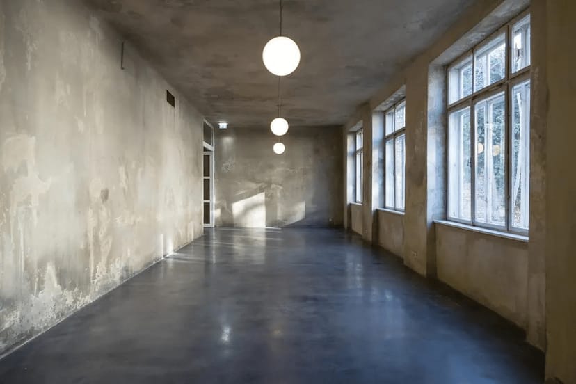 Industrial REAKTOR function room, minimalist blank-canvas space for pop-up and gallery exhibitions.