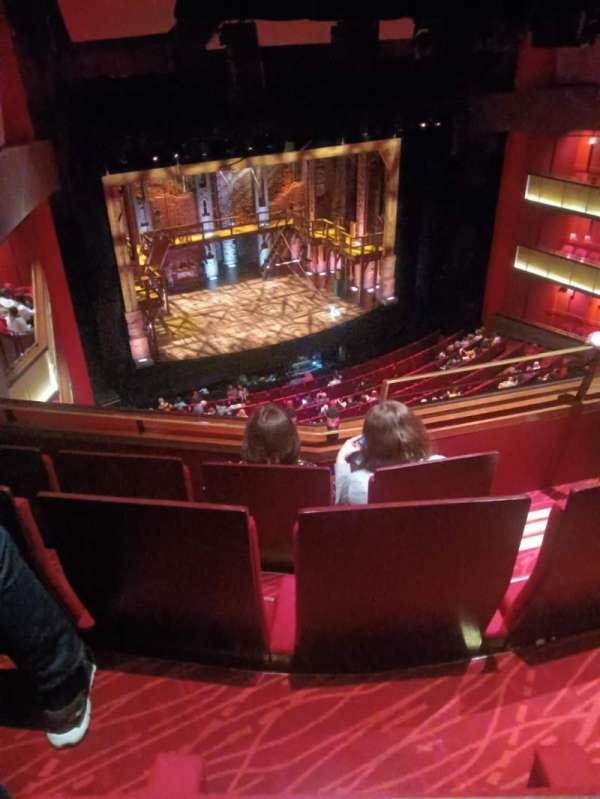 Upper Circle seating at Bord Gáis Energy Theatre with proscenium stage view for event venue hire.