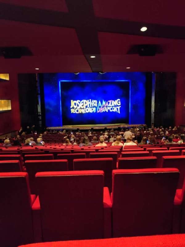 Stalls at Bord Gáis Energy Theatre with LED backdrop for corporate events and theatrical productions.