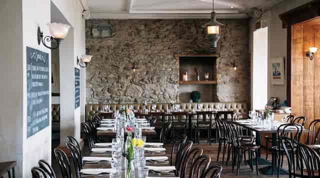 Haddington House restaurant: rustic private dining room for corporate events and networking.