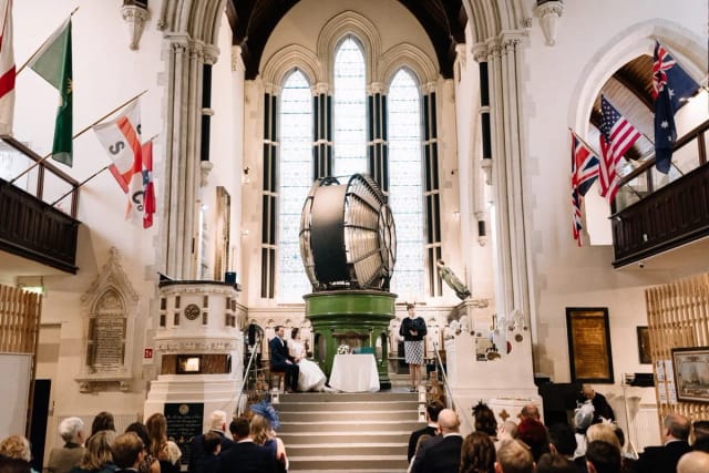 Atrium at Haddington House, historic architecture for intimate wedding and event venue.