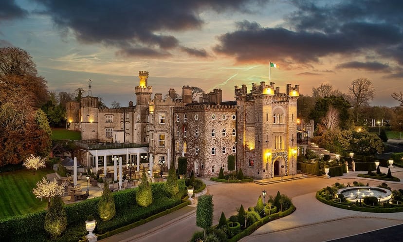 Civil Ceremony at Cabra Castle: luxury wedding venue for exclusive corporate incentive retreats.