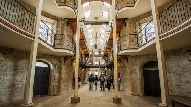 Cork City Gaol industrial venue for experiential events and themed gala dinners.