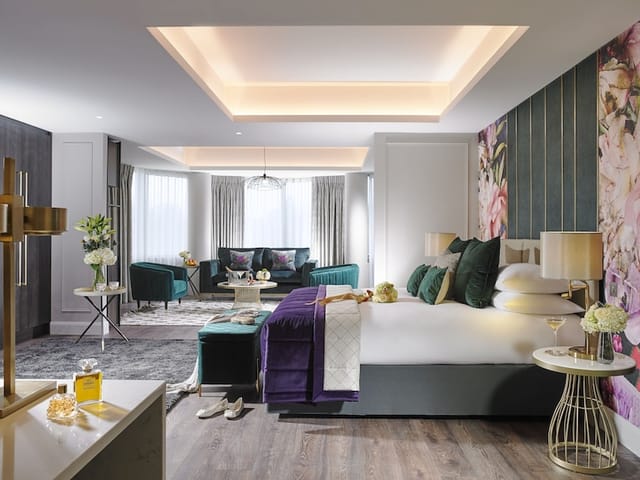 Luxury break-out suite at Fairways Convention Centre for VIP events and executive meetings.