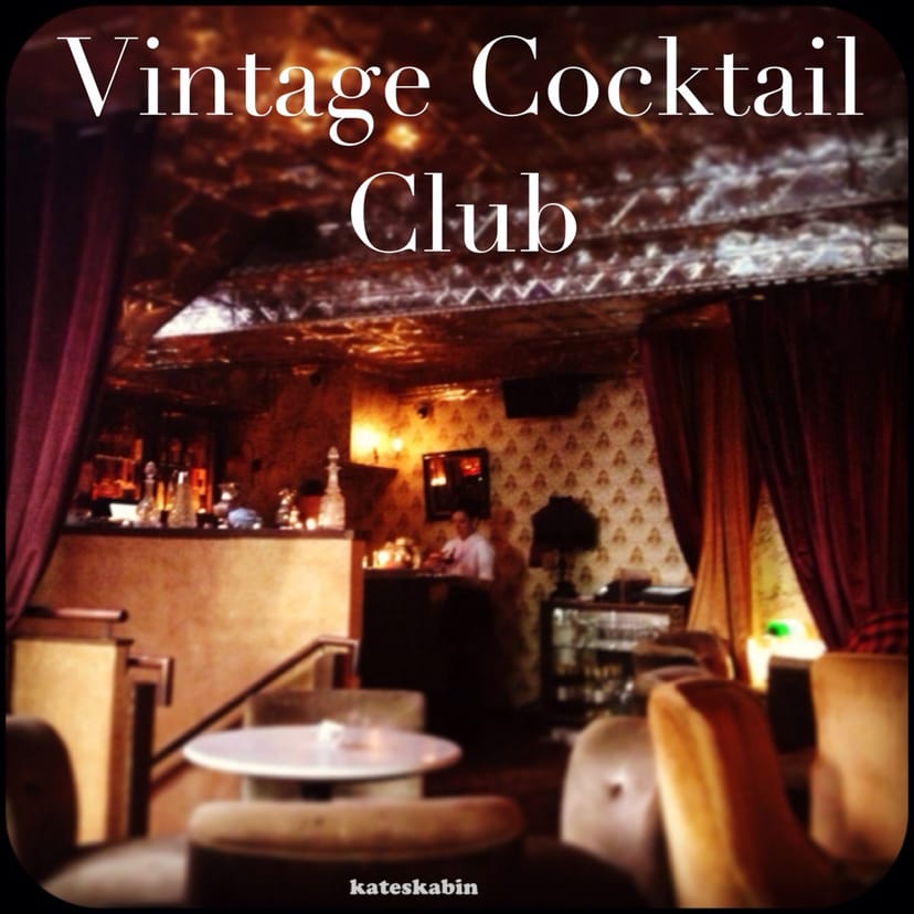 Vintage Cocktail Club, Dublin | kateskabin
