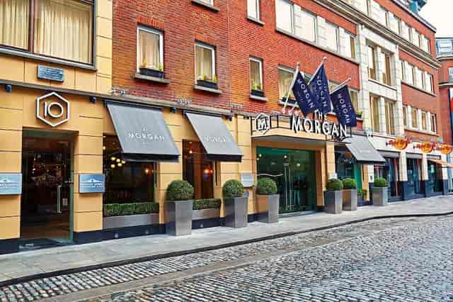The Morgan Hotel restaurant venue for corporate meetings and stylish client receptions.