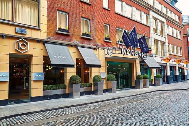 The Morgan Hotel restaurant venue for corporate meetings and stylish client receptions.
