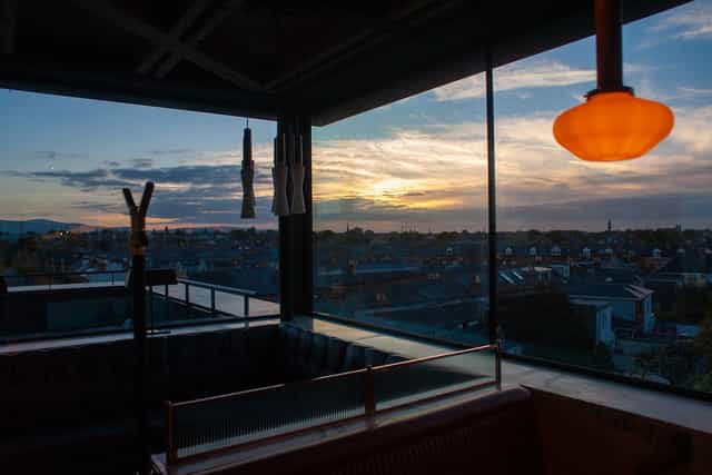 Americana Cocktail Bar at The Devlin: exclusive rooftop venue for luxury VIP event receptions.