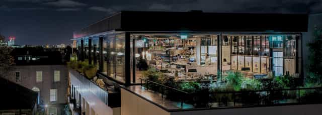 Layla’s Rooftop Restaurant, exclusive terrace, VIP networking reception and conference dinner.