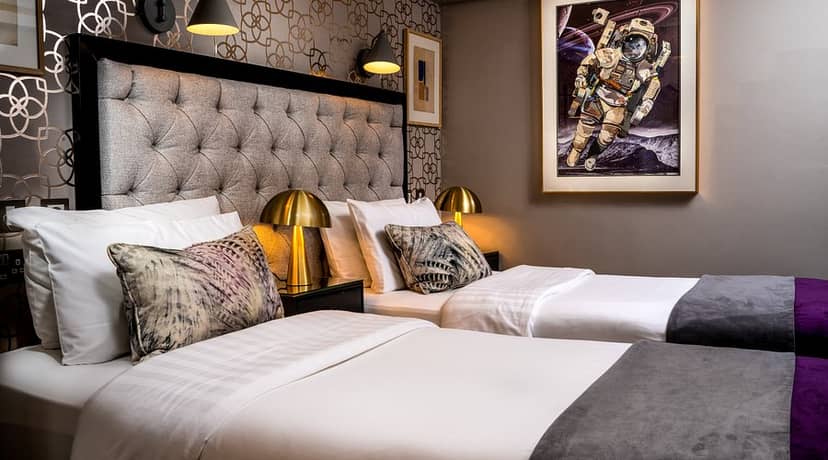 Luxe twin suite at Roxford Lodge Hotel for corporate conferences and business incentive trips.