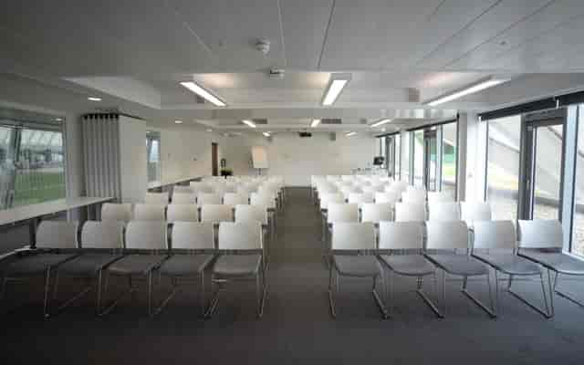 Chapman Conference Suite: Theater-style room for corporate events and professional presentations.