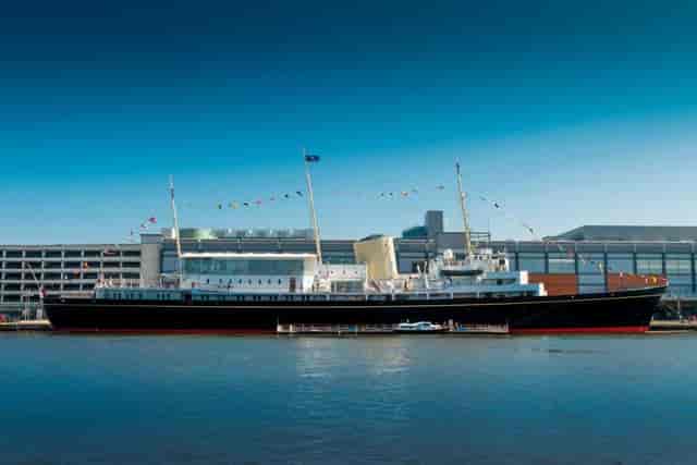 Royal Yacht Britannia State Apartments, luxury venue for VIP receptions and incentive events.