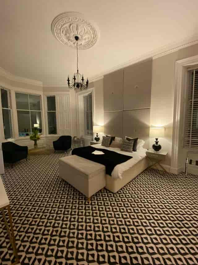 Watson Suite at The Lane Hotel: luxury boutique executive retreat and VIP speaker accommodation.