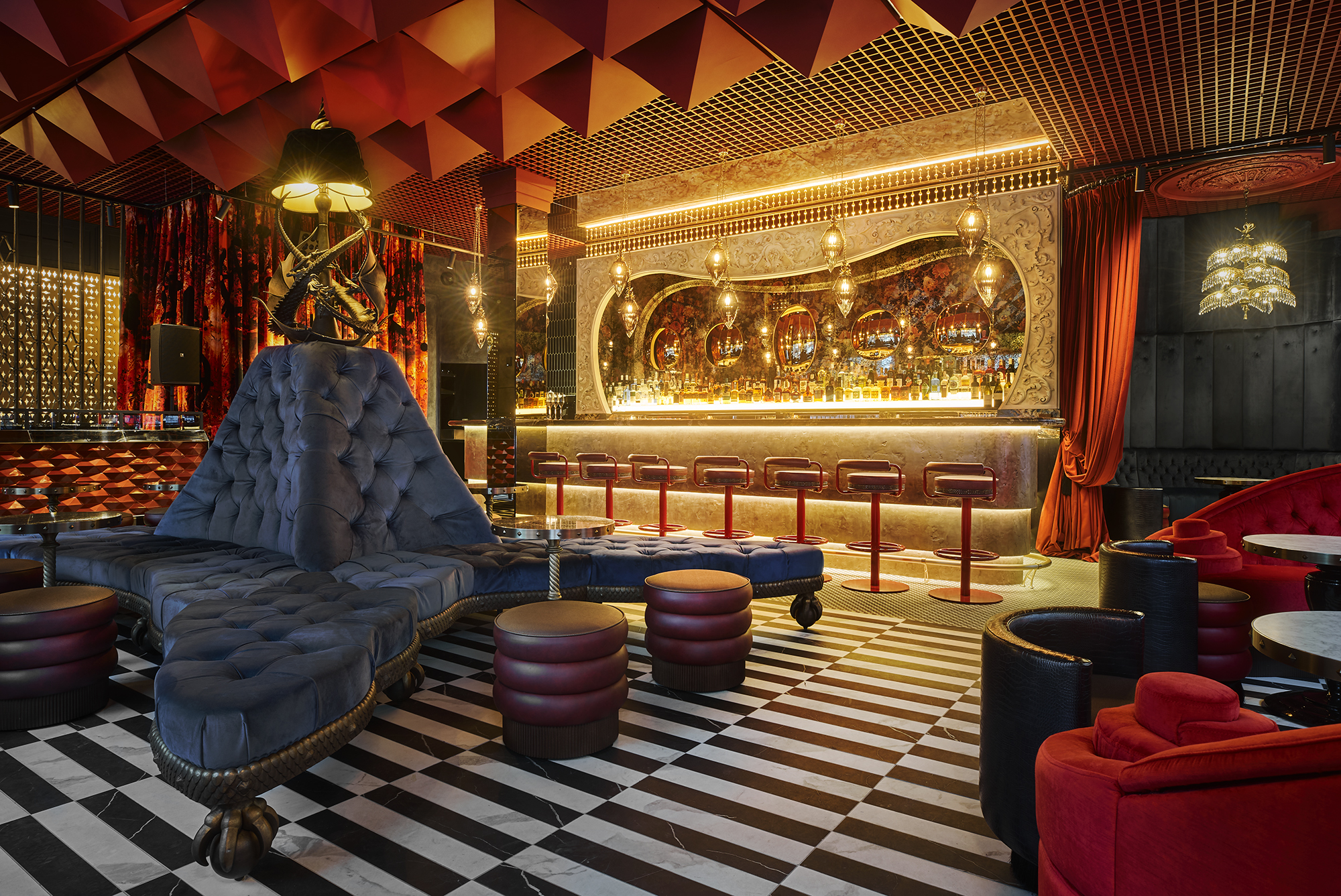 Stylish lounge at Chateau Denmark, perfect for cocktail receptions and networking events. - Banner