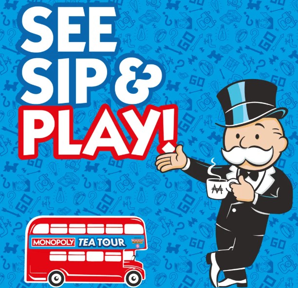 Brigit's Afternoon Tea Bus in London: branded corporate event and team building venue.