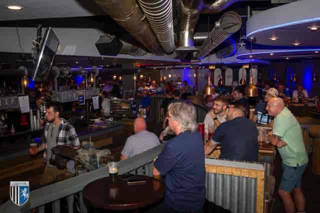 Industrial Factory Bar, Gillingham FC for networking events and pre-match hospitality.
