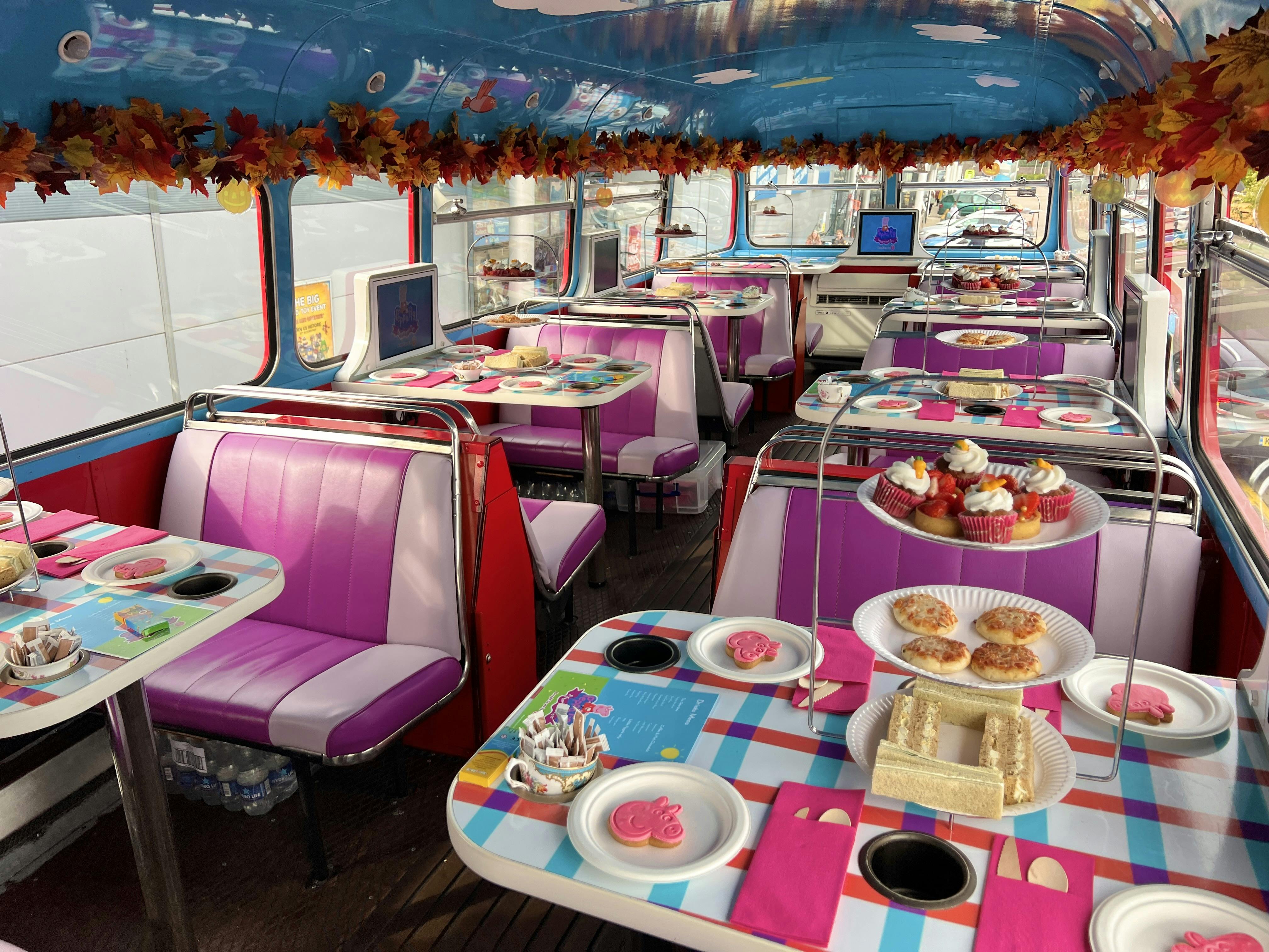Brigit's Afternoon Tea Bus London - Peppa Pig Party Bus Hire image 1