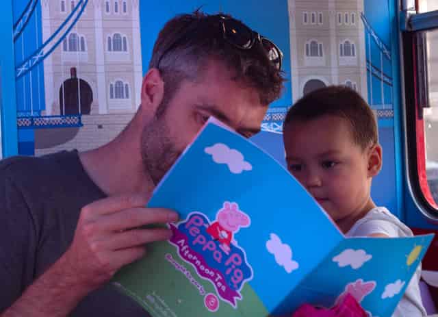 Peppa Pig Party Bus Hire
