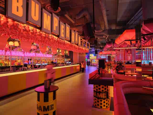 Vibrant venue for exclusive hire, ideal for corporate parties and social gatherings.