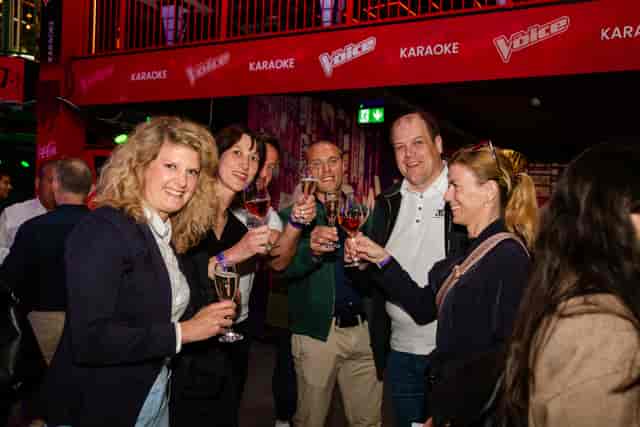 Christmas karaoke party Westfield Stratford, team building event