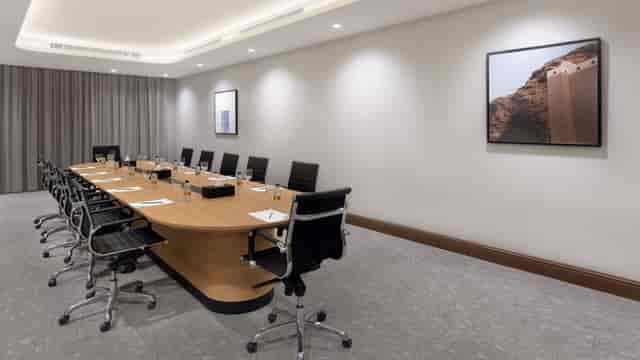 Boardroom at Holiday Inn Riyadh Business District for corporate meetings and professional events.