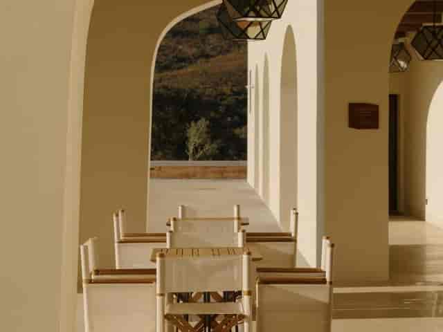 Alfarroba Meeting Room terrace at Viceroy Ombria Algarve for luxury networking and brainstorming.