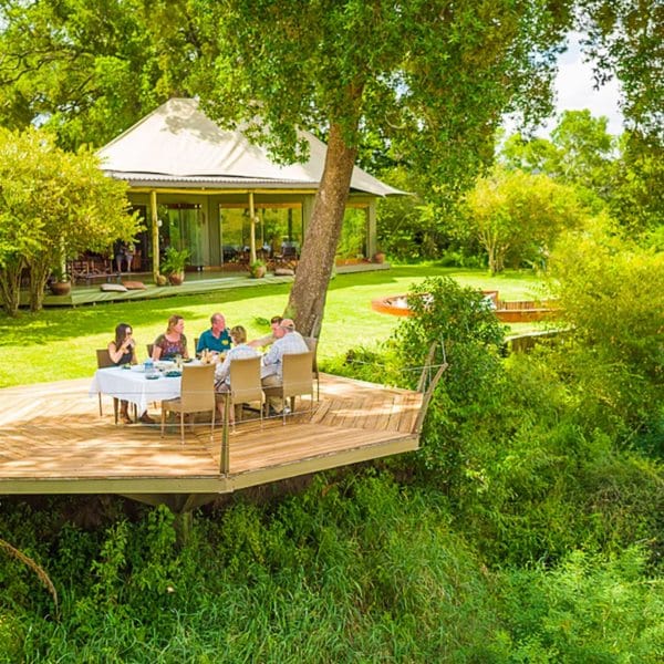 Masai Mara restaurant garden for executive incentive retreats and corporate event planning.