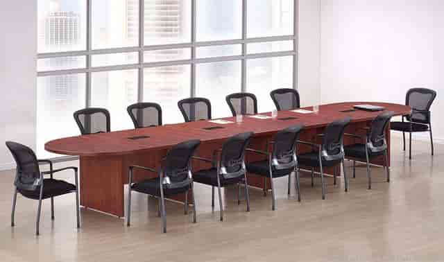 Bright boardroom for professional corporate meetings and training workshops.