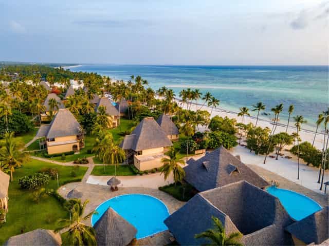 Neptune Pwani Beach Resort: Private villa suites for executive retreats and incentive travel.